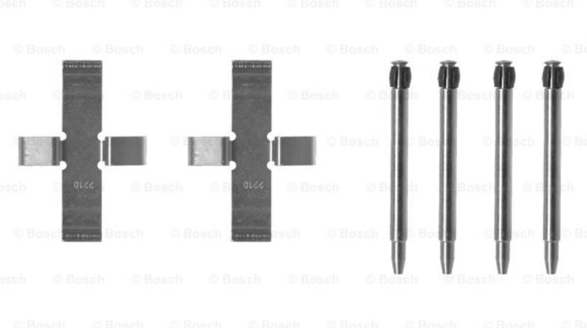 Set accesorii, placute frana punte fata (1987474041 BOSCH) AUDI,VW