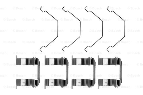 Set accesorii, placute frana punte fata (1987474228 BOSCH) MAZDA