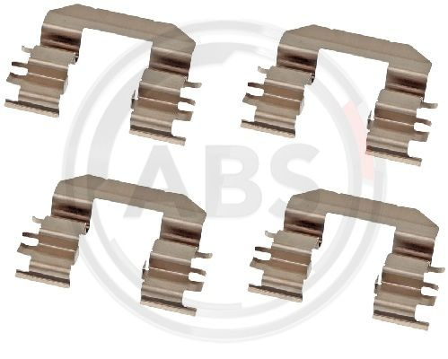 Set accesorii, placute frana punte fata (2012Q ABS) KIA