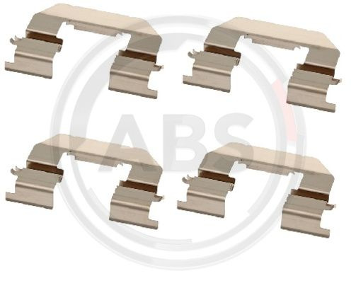 Set accesorii, placute frana punte fata (2017Q ABS) FIAT