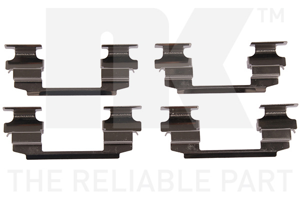 Set accesorii, placute frana punte fata (7922686 NK) NISSAN