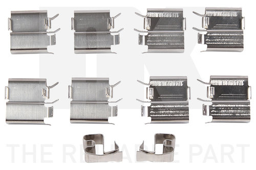 Set accesorii, placute frana punte fata (7932244 NK) MAZDA,SUZUKI