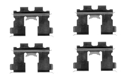 Set accesorii, placute frana punte fata (82519200 TEXTAR) SUZUKI