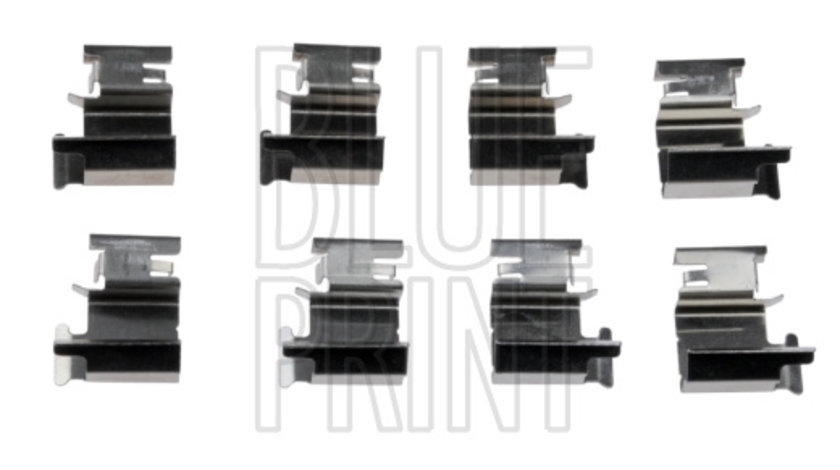 Set accesorii, placute frana punte fata (ADT348601 BLUE PRINT) ABARTH,ALFA ROMEO,AUDI,Citroen,FIAT,FORD,HONDA,LANCIA,OPEL,PEUGEOT,SKODA,TOYOTA,VAUXHALL,VW