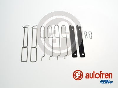 Set accesorii, placute frana punte fata (D42573A AUT) RENAULT