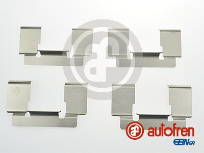 Set accesorii, placute frana punte fata (D42631A AUT) NISSAN