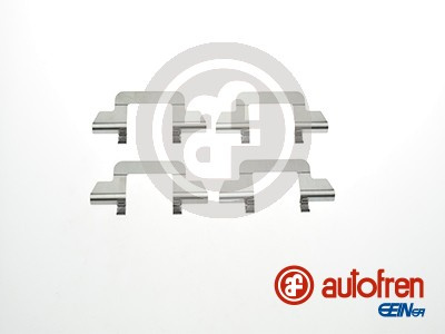 Set accesorii, placute frana punte fata (D42819A AUT) Citroen,VW