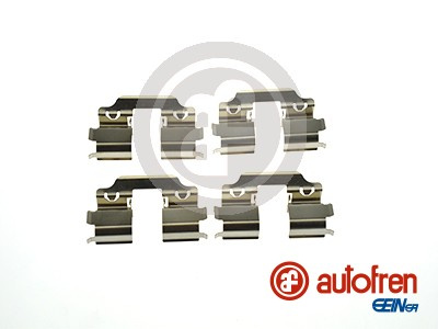 Set accesorii, placute frana punte fata (D42858A AUT) MERCEDES-BENZ