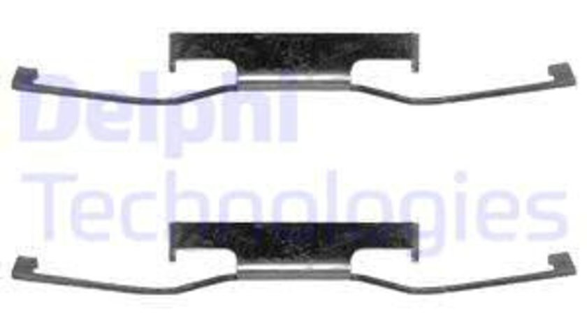 Set accesorii, placute frana punte fata (LX0054 DLP) CHRYSLER,DODGE,FORD,TALBOT,TOYOTA