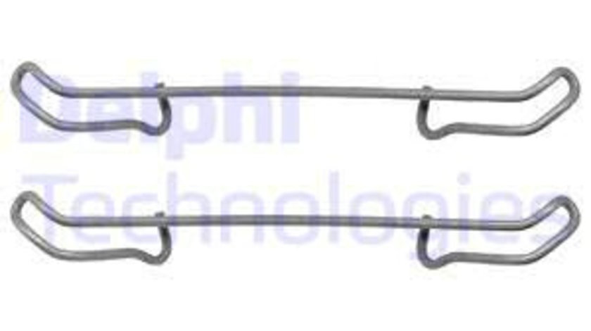 Set accesorii, placute frana punte fata (LX0076 DLP) FIAT,FORD,FORD ASIA / OCEANIA,INNOCENTI,MAZDA,NISSAN,SUZUKI