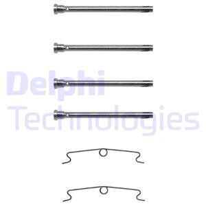 Set accesorii, placute frana punte fata (LX0085 DLP) Citroen,PEUGEOT