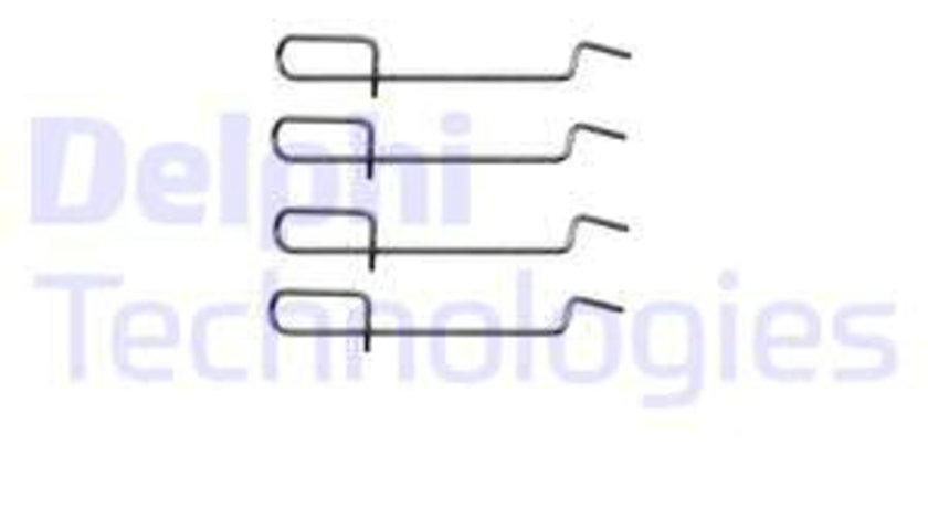 Set accesorii, placute frana punte fata (LX0113 DLP) Citroen,PEUGEOT,RENAULT