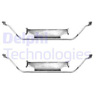 Set accesorii, placute frana punte fata (LX0135 DLP) BMW,JAGUAR
