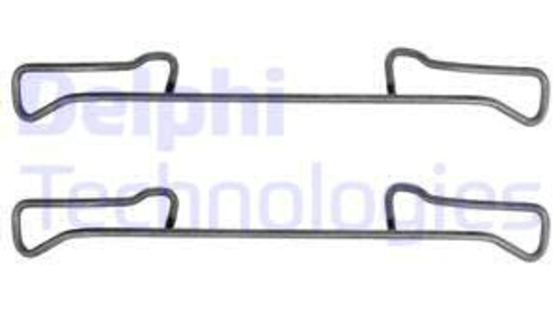 Set accesorii, placute frana punte fata (LX0155 DLP) CHEVROLET,Citroen,DAEWOO,JAGUAR,KIA,OPEL,PEUGEOT,VAUXHALL