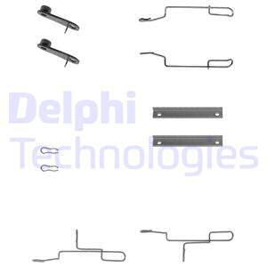 Set accesorii, placute frana punte fata (LX0168 DLP) Citroen,PEUGEOT