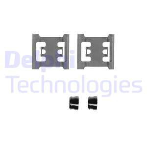 Set accesorii, placute frana punte fata (LX0218 DLP) FORD