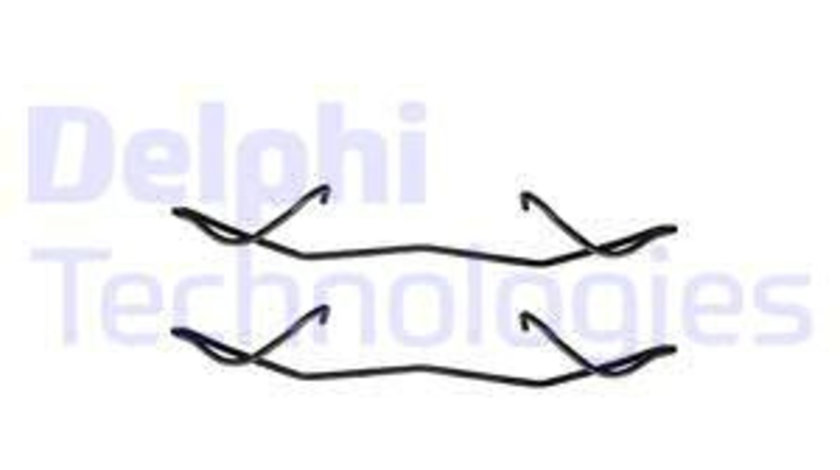 Set accesorii, placute frana punte fata (LX0236 DELPHI) ALFA ROMEO,BMW,CHRYSLER,Citroen,DACIA,DS,FIAT,FORD,FORD ASIA / OCEANIA,HONDA,LANCIA,MAZDA,MERCEDES-BENZ,MG,MINI,NISSAN,OPEL,PEUGEOT,RENAULT,ROVE