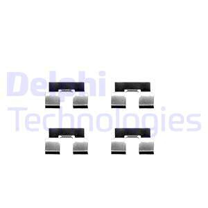 Set accesorii, placute frana punte fata (LX0329 DLP) HONDA,ROVER