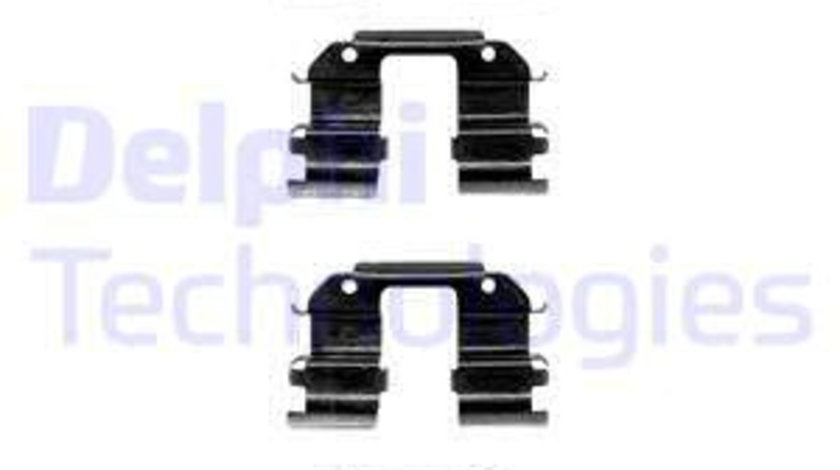 Set accesorii, placute frana punte fata (LX0372 DLP) CHERY,CHEVROLET,DAEWOO