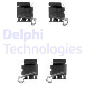 Set accesorii, placute frana punte fata (LX0390 DLP) LEXUS,TOYOTA