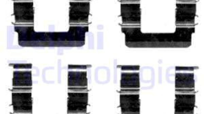 Set accesorii, placute frana punte fata (LX0463 DLP) KIA