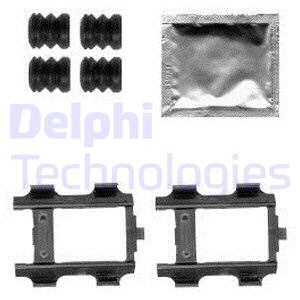 Set accesorii, placute frana punte fata (LX0575 DLP) MERCEDES-BENZ