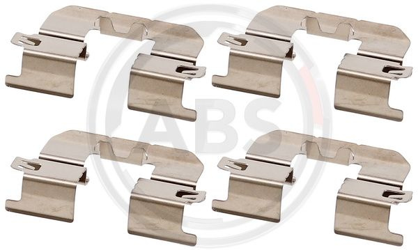 Set accesorii, placute frana puntea spate (0100Q ABS) KIA