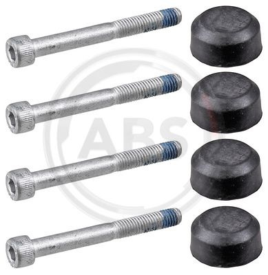 Set accesorii, placute frana puntea spate (0940Q ABS) Citroen,FIAT,PEUGEOT