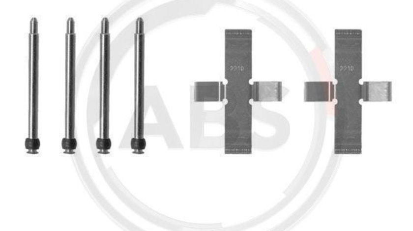 Set accesorii, placute frana puntea spate (1040Q ABS) BMW,MASERATI,MERCEDES-BENZ,OPEL,VAUXHALL