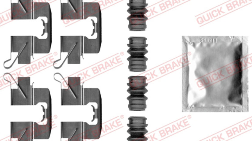 Set accesorii, placute frana puntea spate (1090047 QBK) MAZDA,PEUGEOT