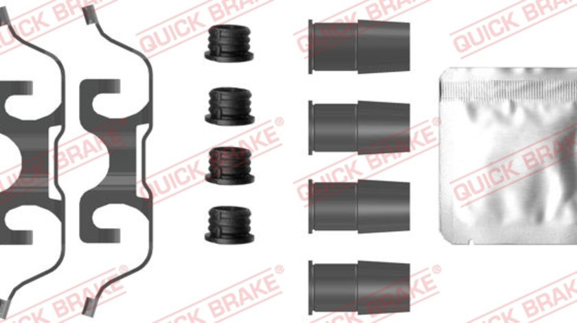 Set accesorii, placute frana puntea spate (1090085 QBK) AUDI,MERCEDES-BENZ