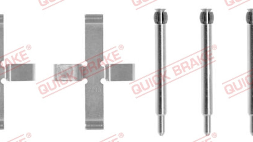 Set accesorii, placute frana puntea spate (1090980 QBK) VOLVO