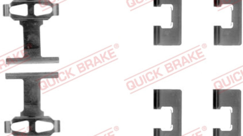 Set accesorii, placute frana puntea spate (1091092 QBK) HONDA,MG,ROVER