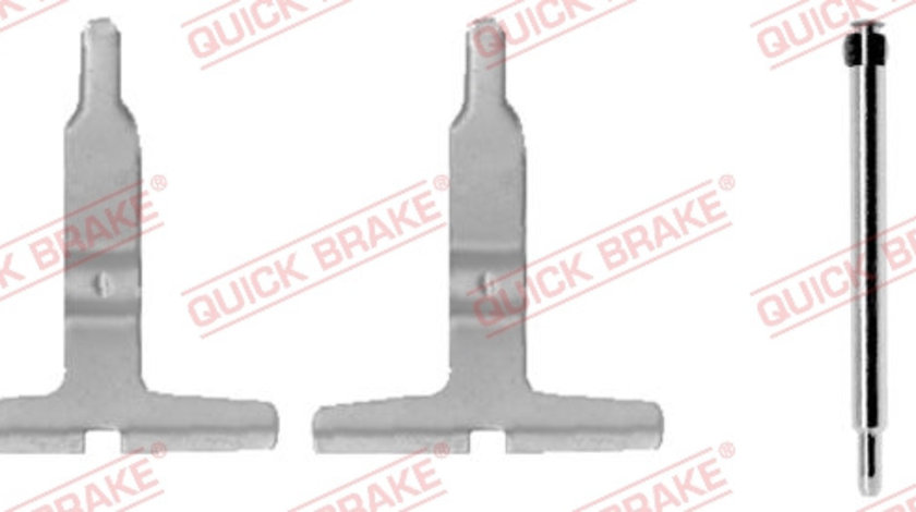 Set accesorii, placute frana puntea spate (1091217 QBK) CHRYSLER,MERCEDES-BENZ