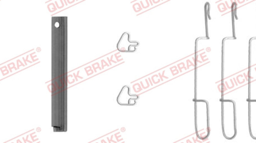 Set accesorii, placute frana puntea spate (1091280 QBK) MERCEDES-BENZ