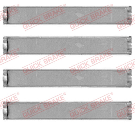 Set accesorii, placute frana puntea spate (1091284 QBK) MERCEDES-BENZ
