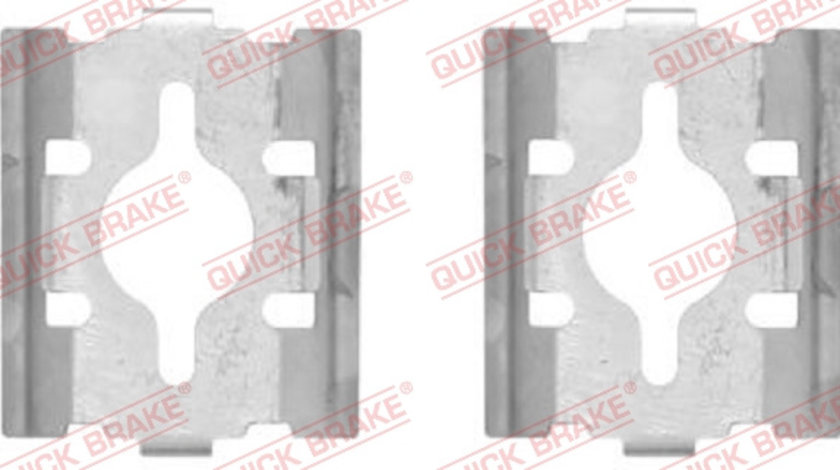 Set accesorii, placute frana puntea spate (1091600 QBK) Citroen,FIAT,FORD,IVECO,NISSAN,OPEL,PEUGEOT,RENAULT,RENAULT TRUCKS