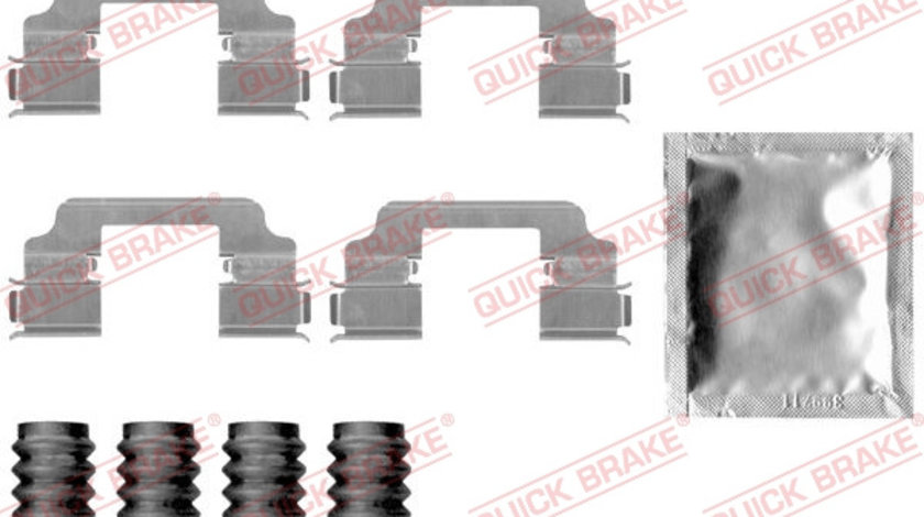 Set accesorii, placute frana puntea spate (1091826 QBK) BMW