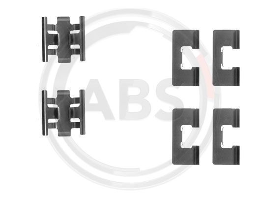 Set accesorii, placute frana puntea spate (1091Q ABS) HONDA,ROVER