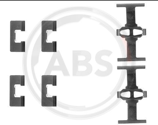 Set accesorii, placute frana puntea spate (1092Q ABS) HONDA,MG,ROVER