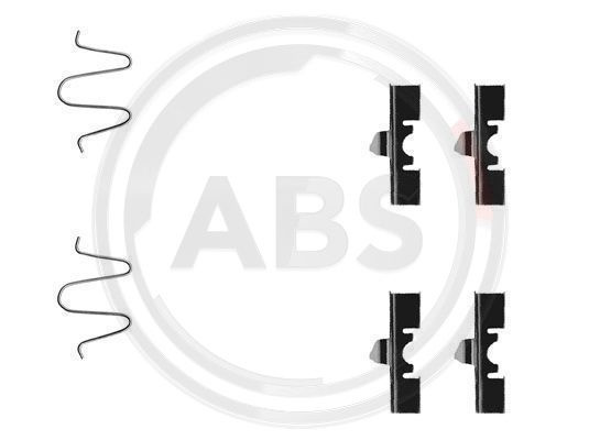 Set accesorii, placute frana puntea spate (1170Q ABS) DAIHATSU,MAZDA,SUZUKI
