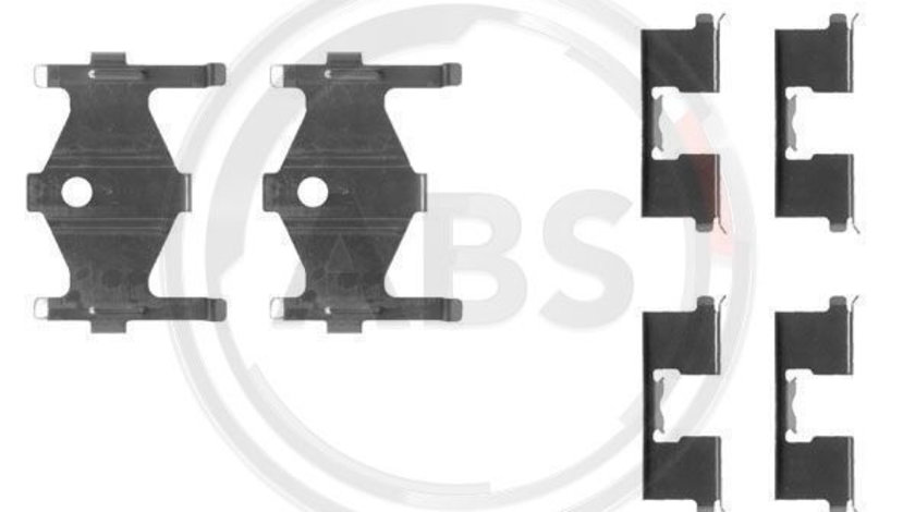 Set accesorii, placute frana puntea spate (1185Q ABS) HONDA,NISSAN