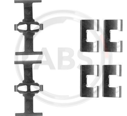 Set accesorii, placute frana puntea spate (1203Q ABS) HONDA