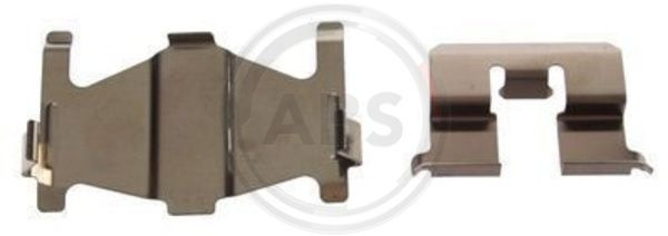 Set accesorii, placute frana puntea spate (1206Q ABS) NISSAN