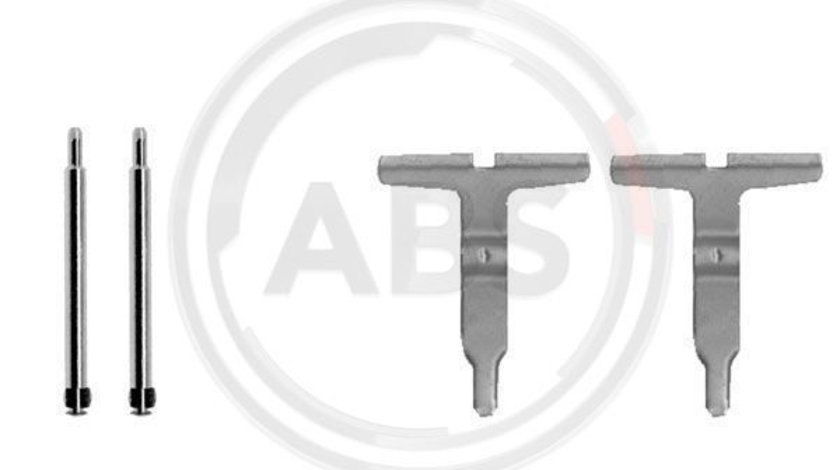 Set accesorii, placute frana puntea spate (1217Q ABS) CHRYSLER,MERCEDES-BENZ