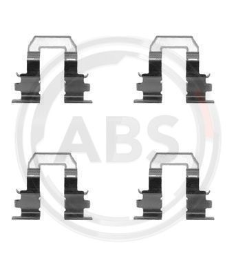 Set accesorii, placute frana puntea spate (1255Q ABS) TOYOTA