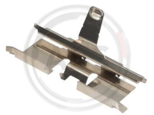 Set accesorii, placute frana puntea spate (1692Q ABS) CHEVROLET,DAEWOO