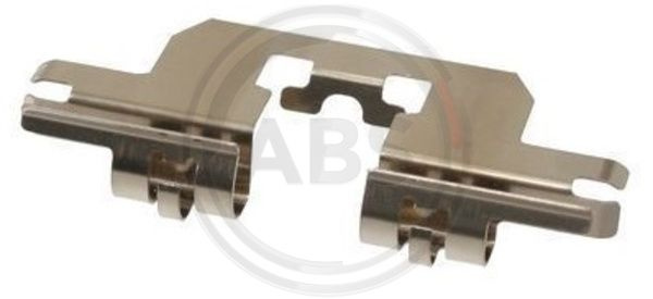 Set accesorii, placute frana puntea spate (1724Q ABS) ABARTH,FIAT,MAZDA