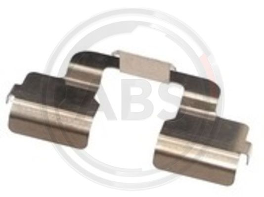 Set accesorii, placute frana puntea spate (1797Q ABS) Citroen,DS,PEUGEOT