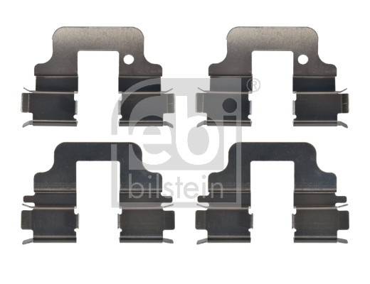 Set accesorii, placute frana puntea spate (181881 FEBI BILSTEIN) FORD,VOLVO